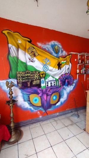  at Mini Taj in Oaxaca