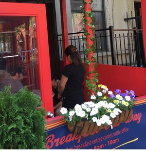 Charming vibe at Effy's Cafe in New York City