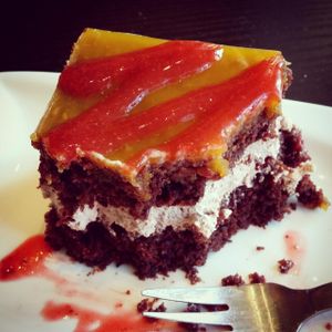 dessert at Simfonija Okusov in Maribor