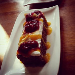 dessert at Simfonija Okusov in Maribor