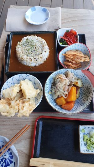 Vegan Special Curry Rice at Yuki in the Hills in Aldgate