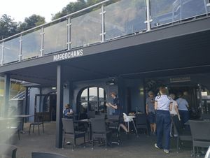 Outside at Macgochans in Isle Of Mull