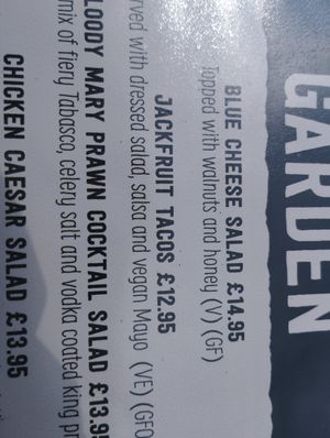 Vegan at Macgochans in Isle Of Mull