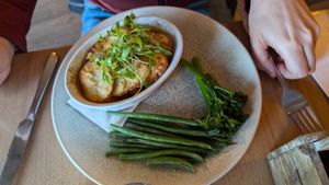 Bean hot pot at Macgochans in Isle Of Mull
