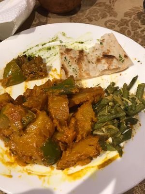 food  at The Taj in Palau