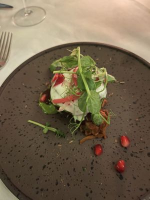 Aloo tikki   at Kutir in South West London