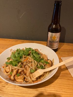 “Vegan freak"  at Wok Station in Barcelona