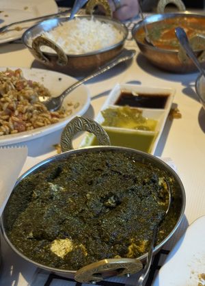 Vegan saag   at Inde Spice in Deer Park