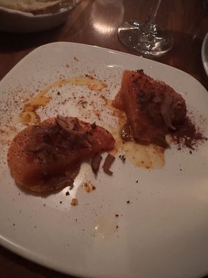 Marinated badger flame beets #Veganuary at Alma in Minneapolis