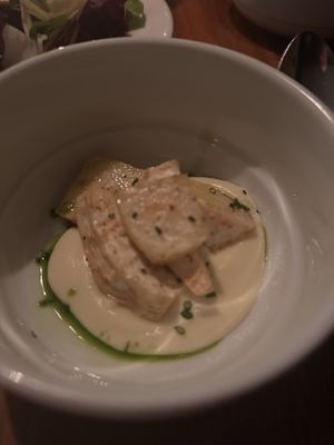 Celery root soup  #Veganuary at Alma in Minneapolis