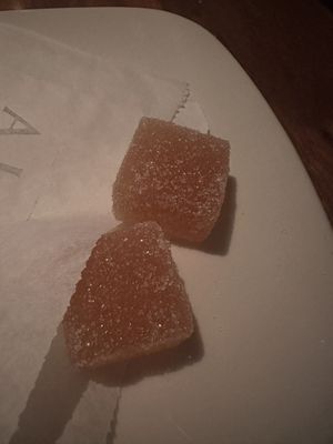 Fruit jellies  #Veganuary at Alma in Minneapolis