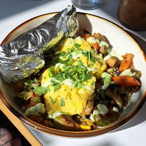 Vegan Hashtag Bowl at Basalt in Grand Rapids