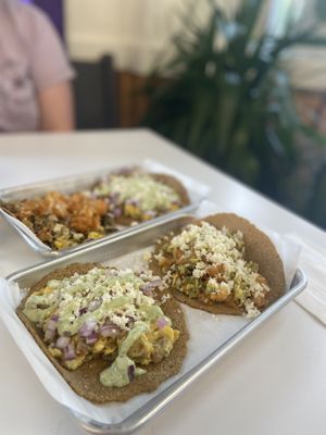 Basalt - Vegan Breakfast Tacos  at Basalt in Grand Rapids