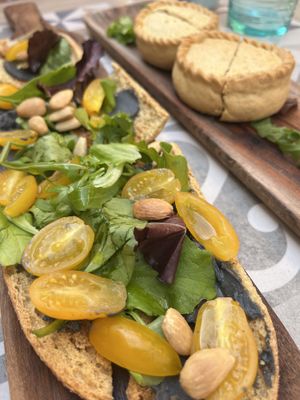 Vegan food options  at Diciosas Percosi di Gusto in Olbia