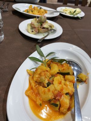 Zucchine - carciofi   at Agriturismo Pedru Caddu in Tula