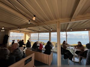 Inside the cafe  at The Liberty Kitchen in Banchory