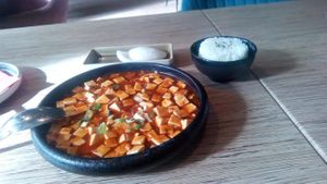 This mapo tofu was all right.. but I can make it myself! at Le Voyage in Munich