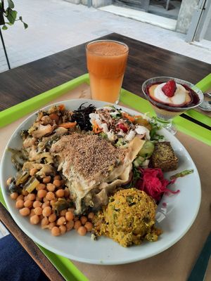 Lasaña at Macrobiotic Zen in Barcelona