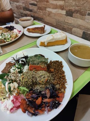 Menú completo at Macrobiotic Zen in Barcelona