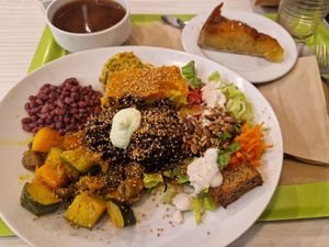 Amazing food at Macrobiotic Zen in Barcelona