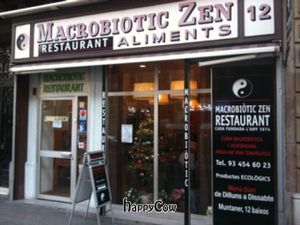 exterior at Macrobiotic Zen in Barcelona
