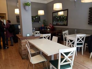 Inside at Macrobiotic Zen in Barcelona