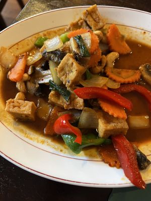 Cashew nut  at Simply Thai in Vernon Rockville