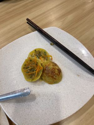 Fake eggs  at Mãn Tự in Ho Chi Minh City