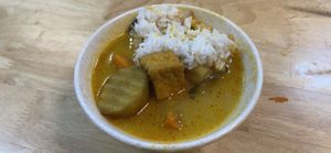 Curry and rice   at Mãn Tự in Ho Chi Minh City