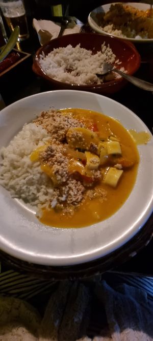 Rice dish  at Canoas in Angra Dos Reis