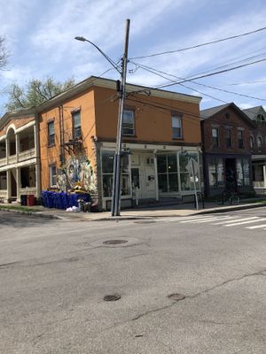 Outside   at Anyone's Cafe & Bakery in Rochester