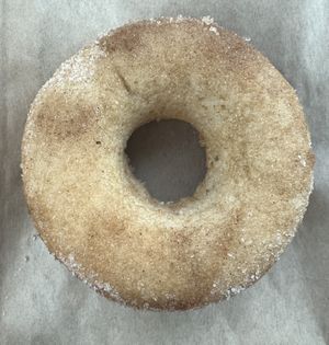 Cider Donut  at Anyone's Cafe & Bakery in Rochester