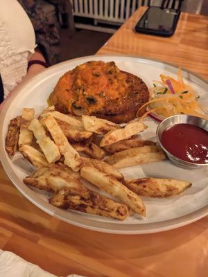 Vegan steak at El Jardin De Frida - Maybe closed in La Fortuna