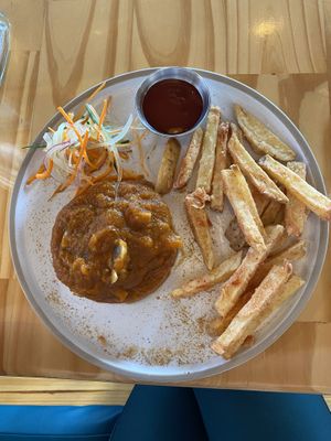 Vegan steak  at El Jardin De Frida - Maybe closed in La Fortuna