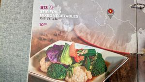 Vegan Option as of Aug 2023 at Paper Rice - Atrium in Central Singapore