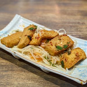 Vegan Green Papaya Salad with Tofu at Paper Rice - Atrium in Central Singapore