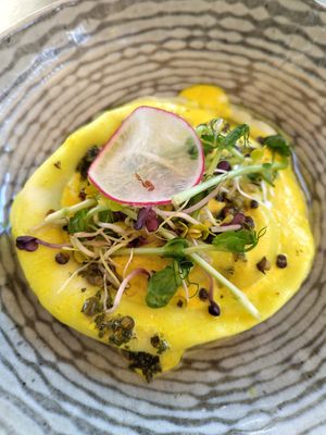 Starter - ravioloni at Me & Mrs P in Velp