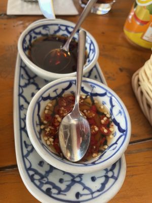 Soy & house-made dip  at Chang Thai in St Pauls Bay