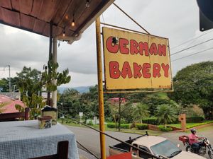  at Tom's Pan German Bakery in Nuevo Arenal