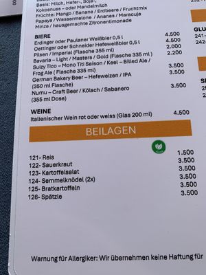   at Tom's Pan German Bakery in Nuevo Arenal