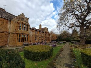 Outside seating at World Peace Cafe in Northampton