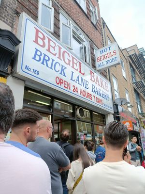  at Beigel Bake in Shoreditch