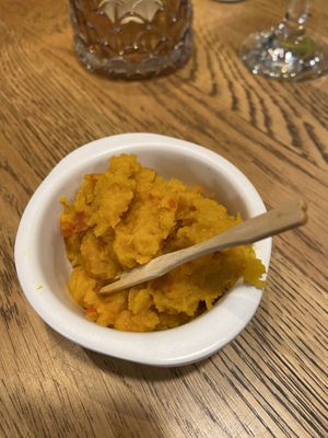 Snacks for their closing  at Mensa Mensa in Rotterdam