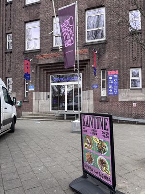Entrance  at Mensa Mensa in Rotterdam