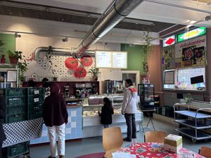 Left side   at Mensa Mensa in Rotterdam