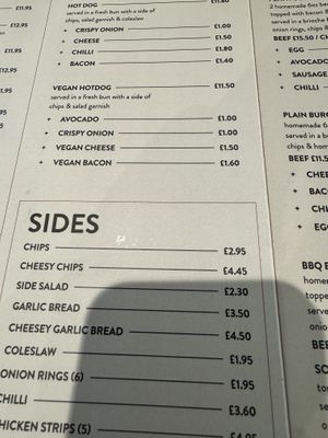   at Penny's American Diner in Chichester