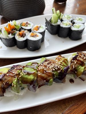 Zen rolls in the front  at Hanazono in Port Townsend