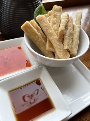 Tofu fries  at Hanazono in Port Townsend
