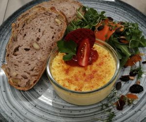 Ziegenkäse Cremé Brûlée
Vegi at Restaurant Tilia in Bad Schandau