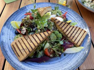 Vital-Salat zzgl. Tofu  at Restaurant Tilia in Bad Schandau